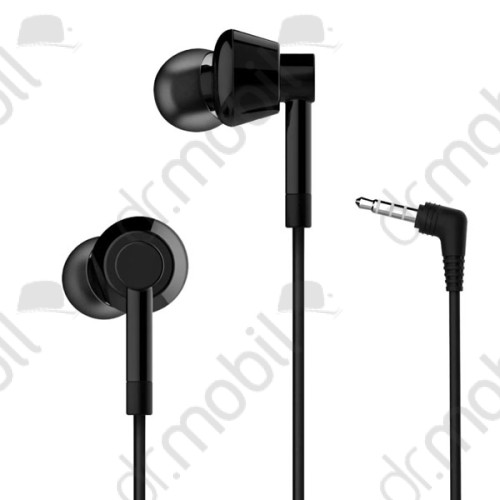 Fülhallgató vezetékes Nokia WB-101 Wired Buds  (3.5 mm jack, felvevő gomb) fekete stereo headset